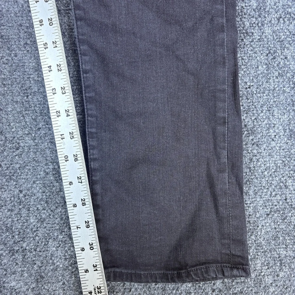 AG Adriano Goldschmied The Matchbox Slim Straight Jeans Mens 32x31 Black Denim